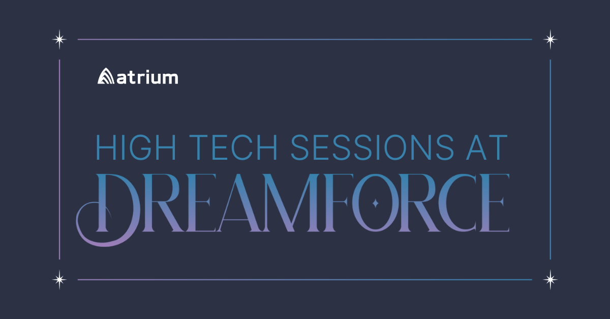 High Tech Sessions at Dreamforce 2024 - Featured Image